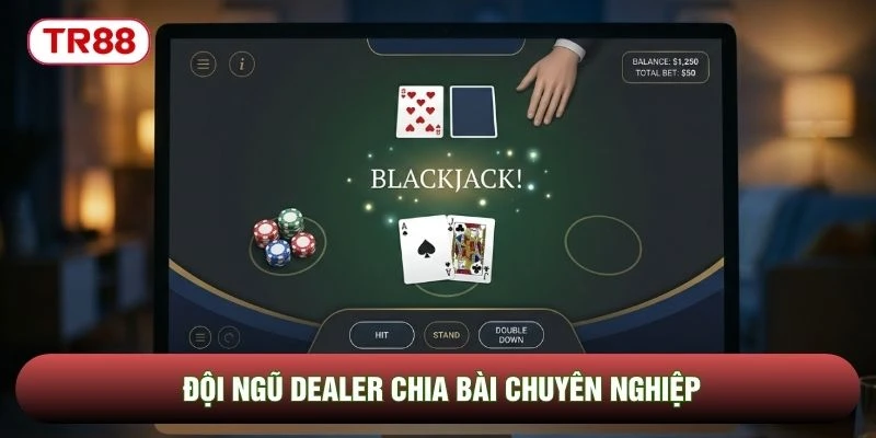 Đội ngũ Dealer chia bài chuyên nghiệp